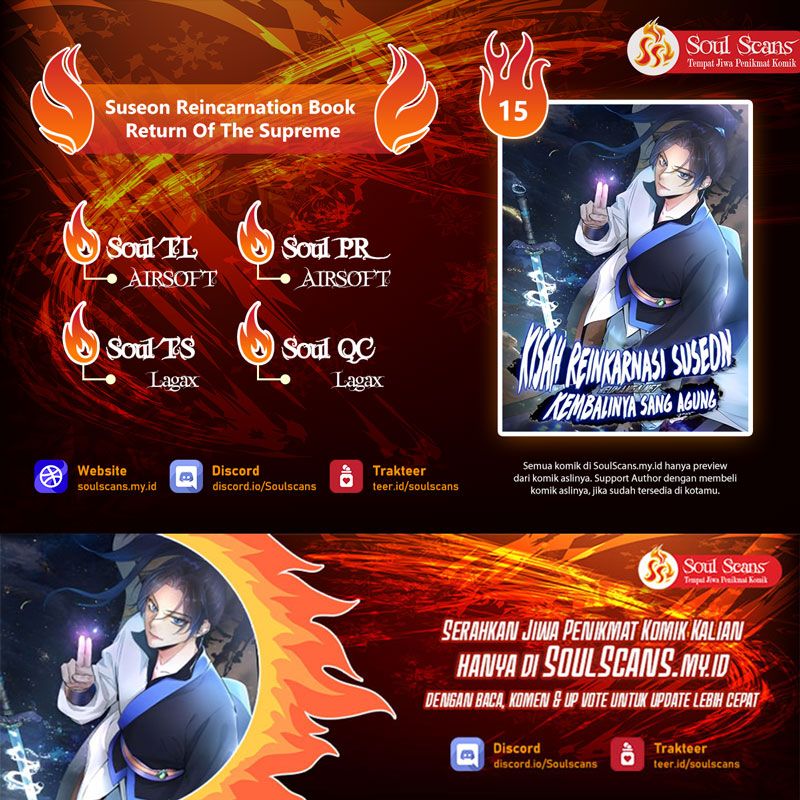 Baca Komik Suseon Reincarnation Book Return Of The Supreme Chapter 15 Gambar 1