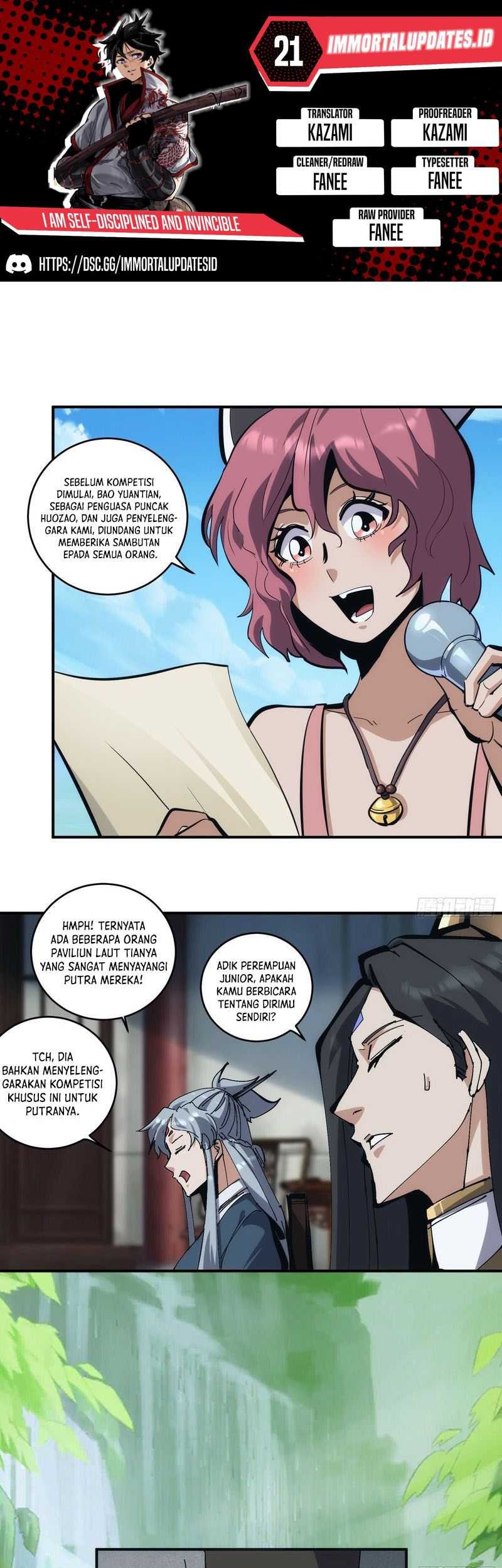Baca Komik I am Self-disciplined And Invincible Chapter 21 Gambar 1