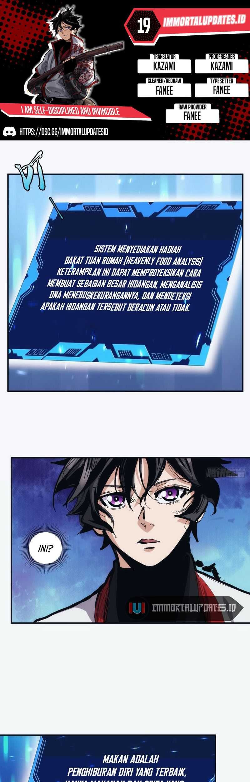 Baca Komik I am Self-disciplined And Invincible Chapter 19 Gambar 1