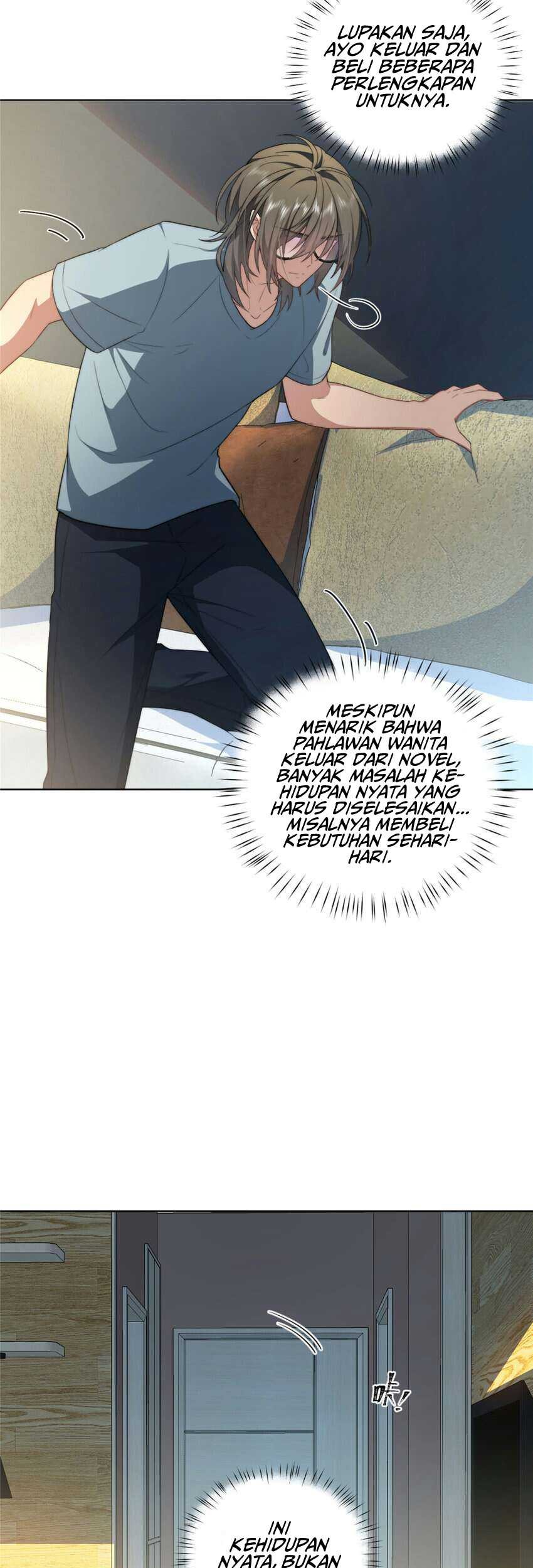 What Do You Do If the Heroine Escapes From Your Novel Chapter 09 Gambar 24