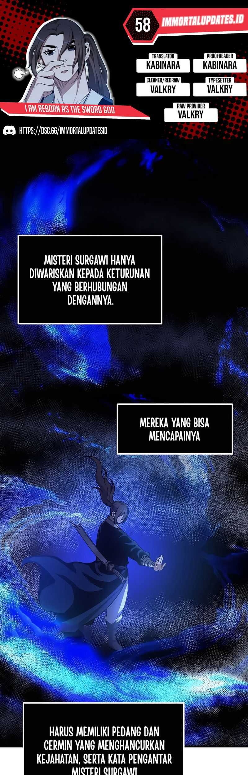 Baca Komik I Am Reborn As The Sword God Chapter 58 Gambar 1