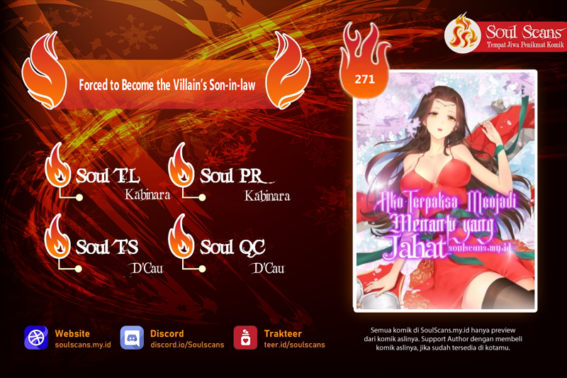 Baca Komik Forced To Become the Villain’s Son-in-law Chapter 271 Gambar 1