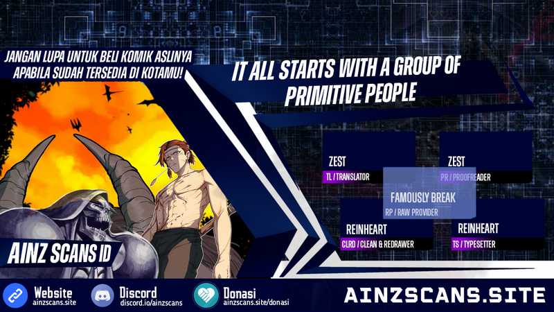 Baca Komik It All Starts With A Group Of Primitive People Chapter 18 Gambar 1