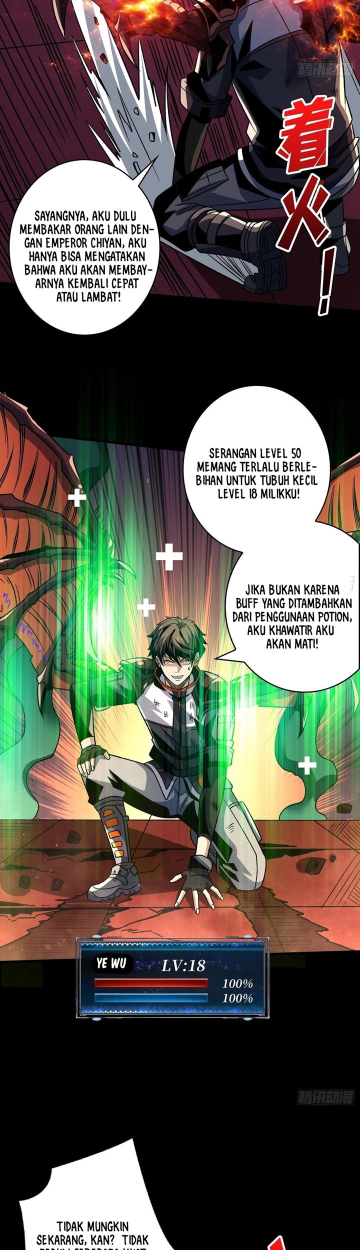 King Account At The Start Chapter 222 Gambar 16