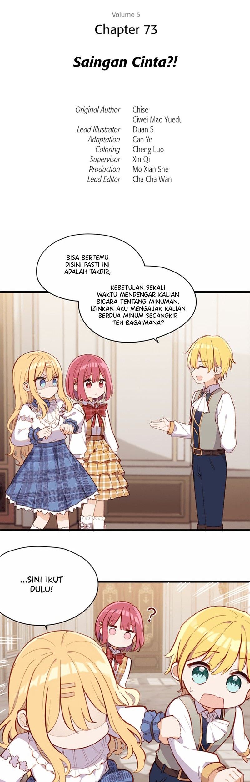 Baca Please Bully Me, Miss Villainess! Chapter 73 Gambar 2