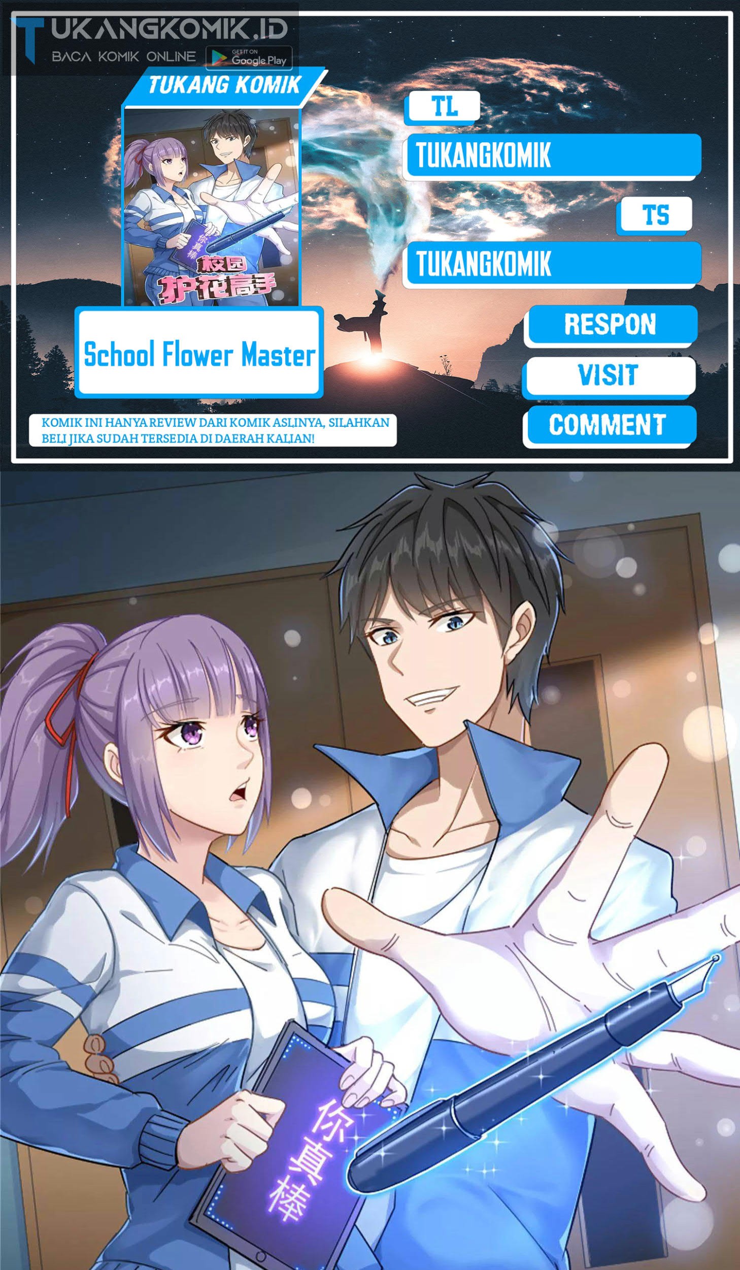 Baca Komik School Flower Master Chapter 204 Gambar 1