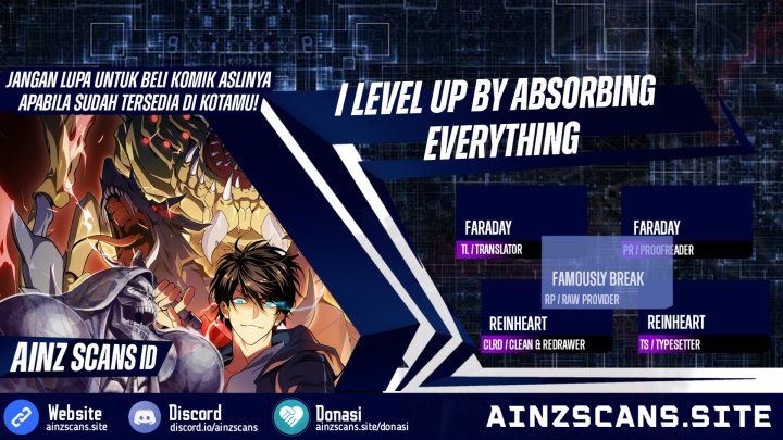 Baca Komik I Level Up By Absorbing Everything Chapter 08 Gambar 1