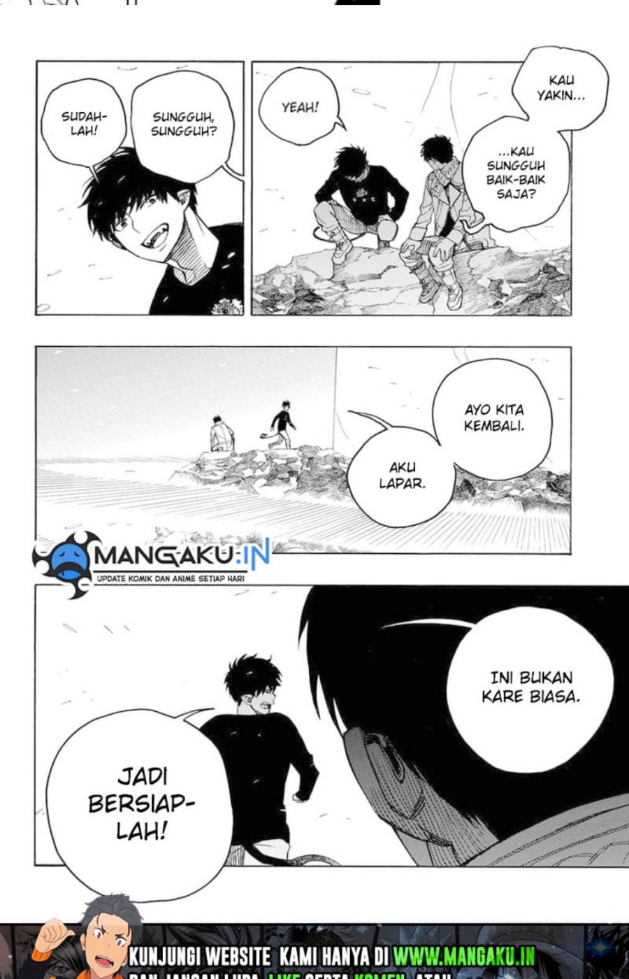 Ao no Exorcist Chapter 143.2 Gambar 17