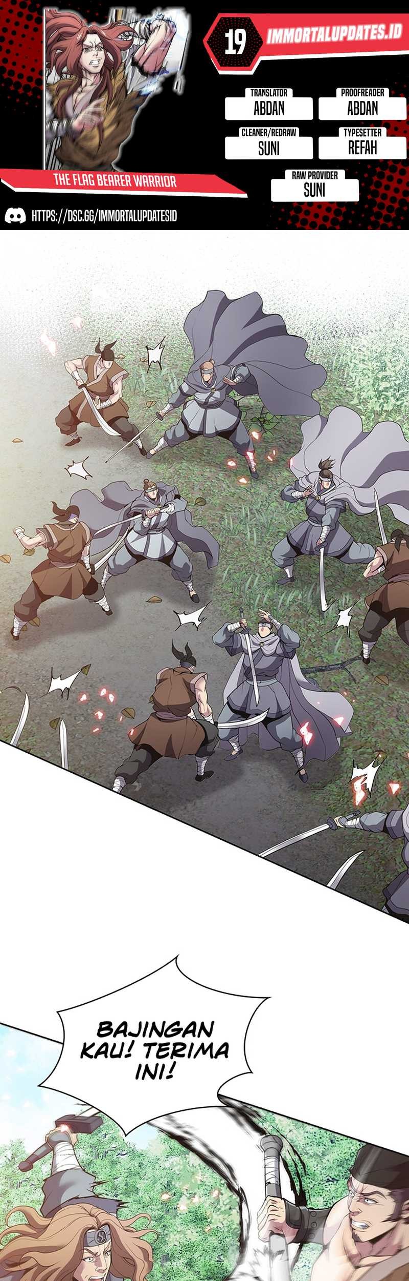 Baca Komik The Flag Bearer Warrior Chapter 19 Gambar 1