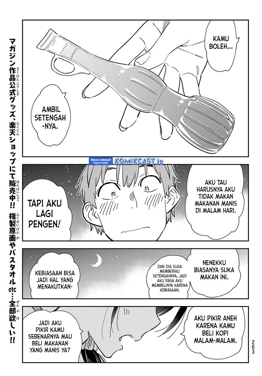 Kanojo Okarishimasu Chapter 282 Gambar 16