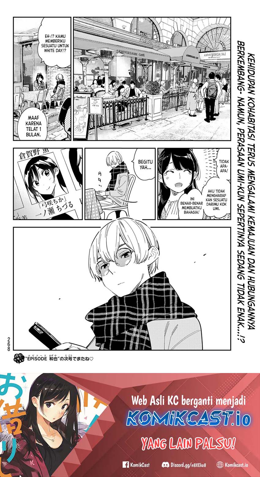 Kanojo Okarishimasu Chapter 282 Gambar 21