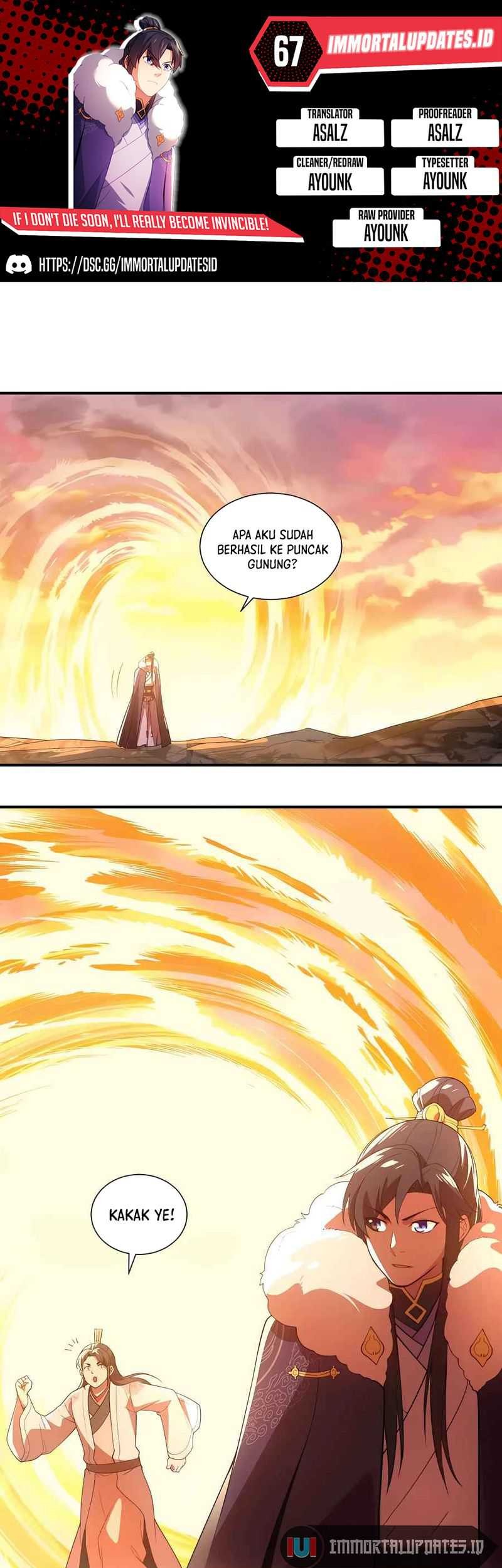Baca Komik If I Don’t Die, I’ll Be Invincible Chapter 67 Gambar 1