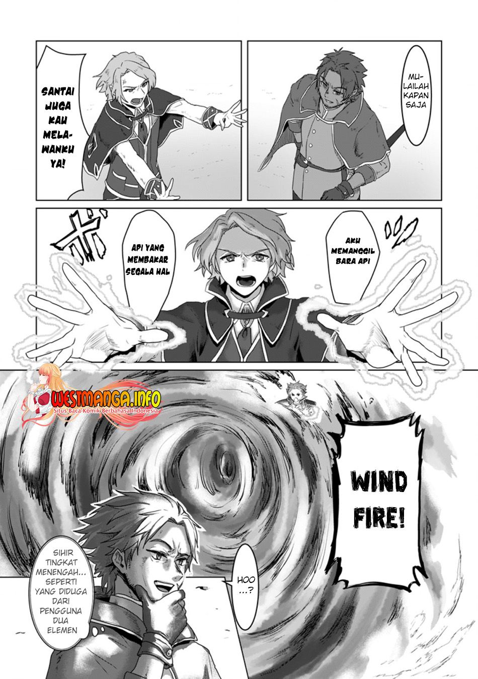 Mahou Gakuen No Daizai Majutsushi Chapter 5.1 Gambar 4