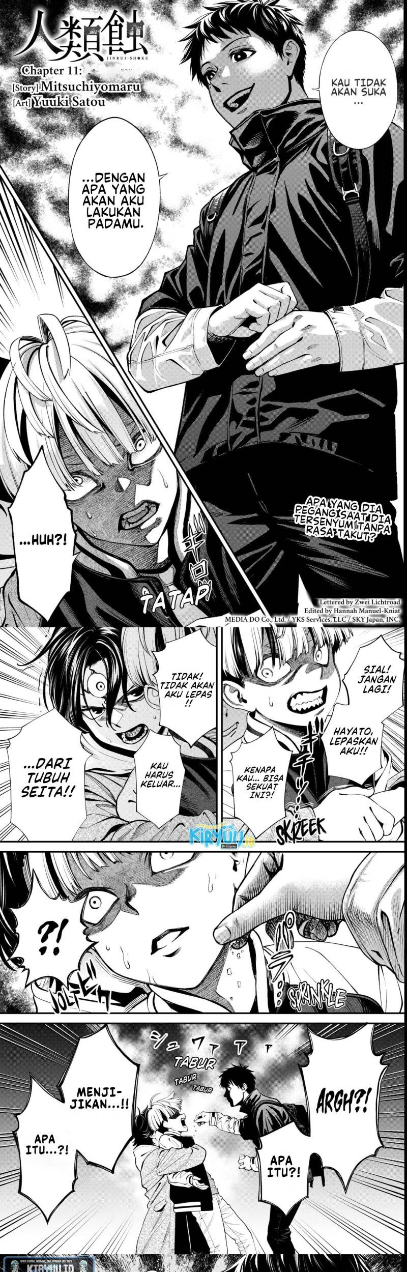 Baca  Jinrui-Shoku: Blight of Man Chapter 11 Gambar 2