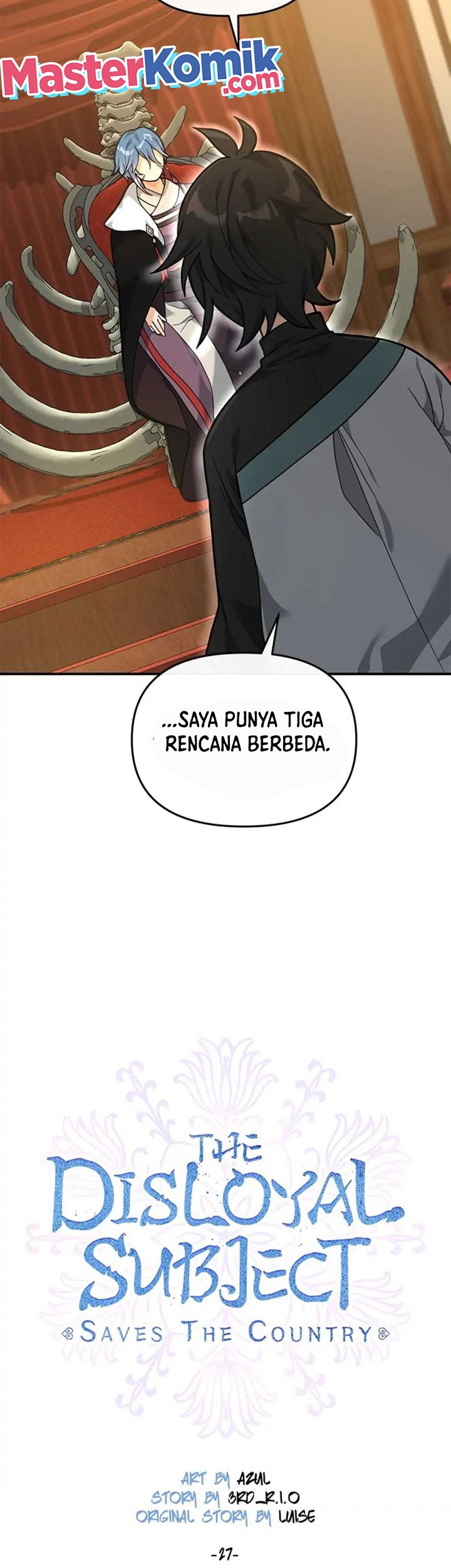 Treacherous Subject Saves the Country Chapter 27 Gambar 4