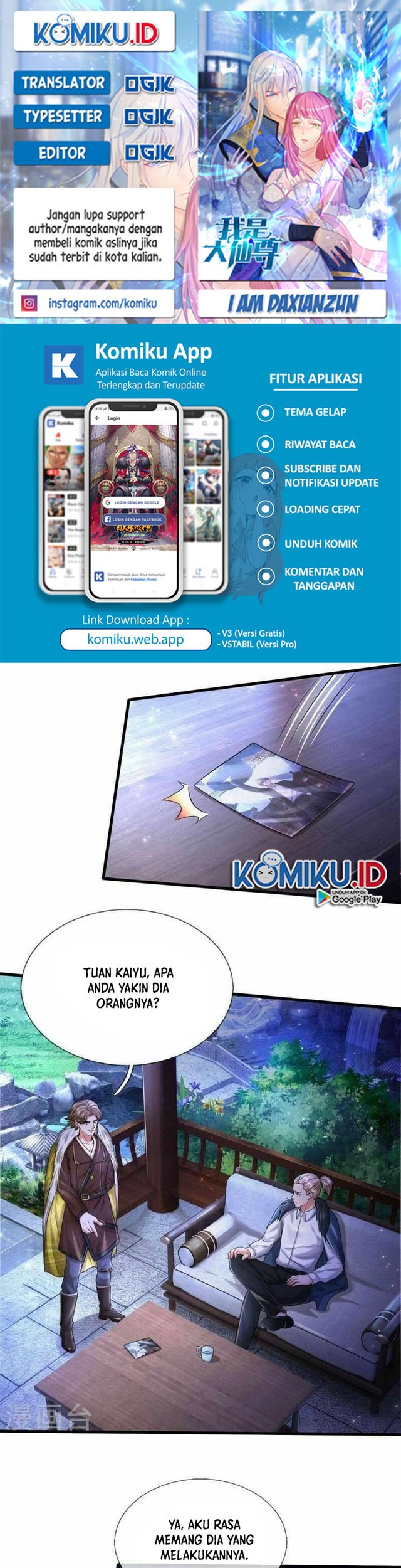 Baca Komik I am Daxianzun Chapter 540 Gambar 1