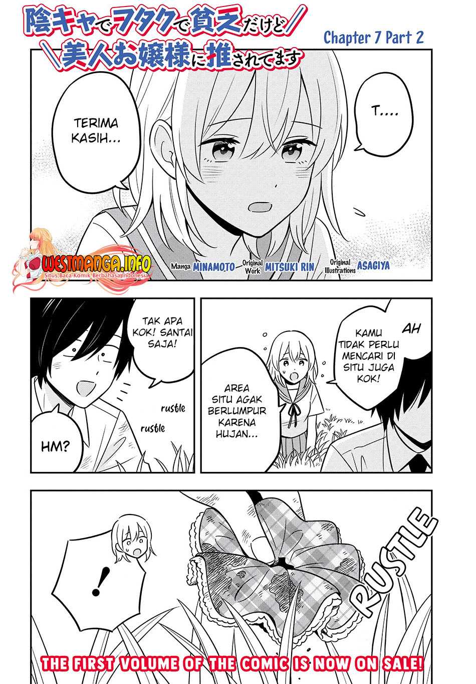 Baca  Inkya de Wotaku de Binbou Dakedo Bijin Ojou-sama ni Osaretemasu Chapter 07.2 Gambar 2