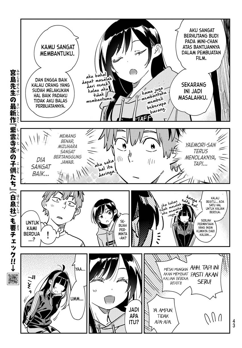 Kanojo Okarishimasu Chapter 284 Gambar 6