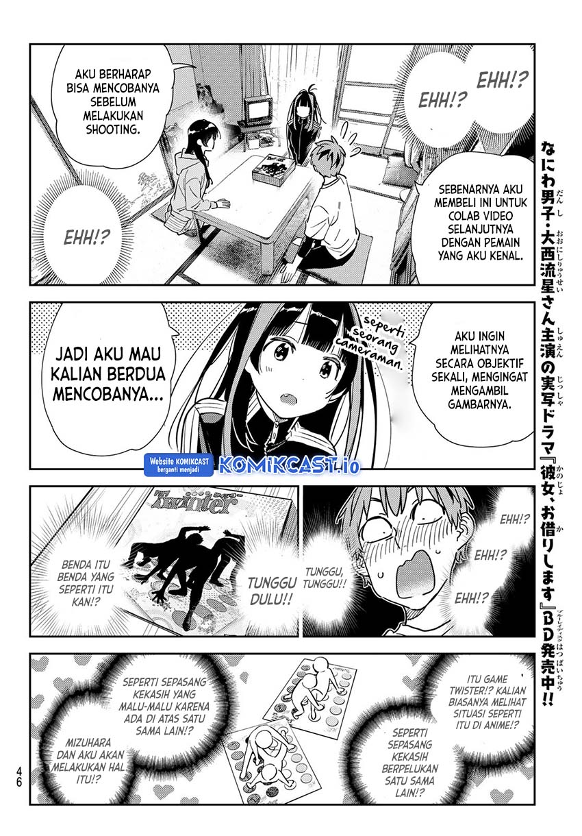 Kanojo Okarishimasu Chapter 284 Gambar 9