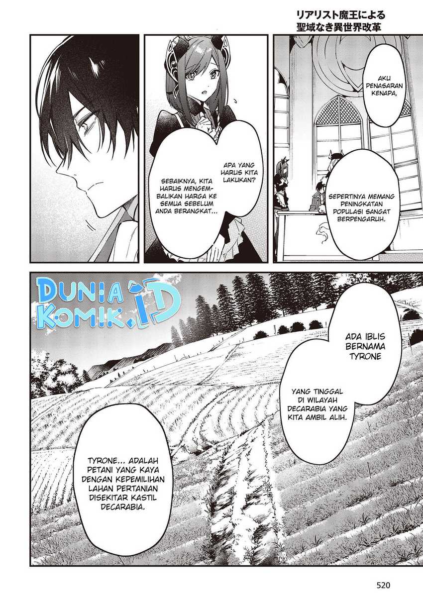 Realist Maou Niyoru Seiiki Naki Isekai Kaikaku Chapter 47 Gambar 9