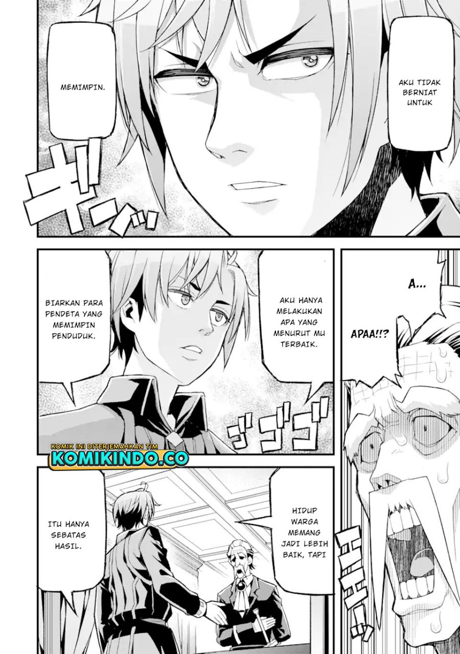 Ore dake Level ga Agaru Sekai de Akutoku Ryoushu ni Natteita Chapter 20 Gambar 7
