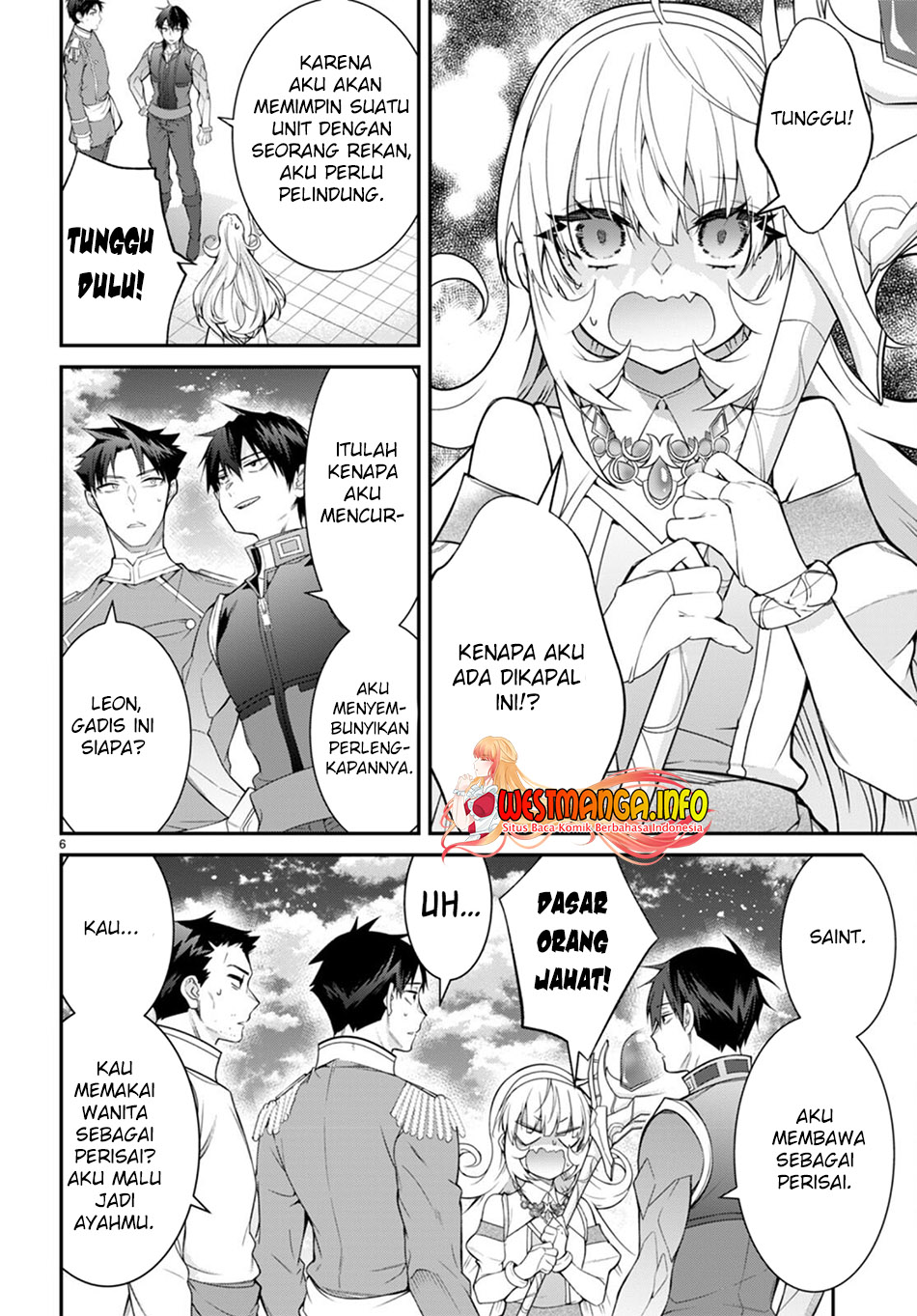 Otome Game Sekai wa Mob ni Kibishii Sekai Desu Chapter 57 Gambar 7