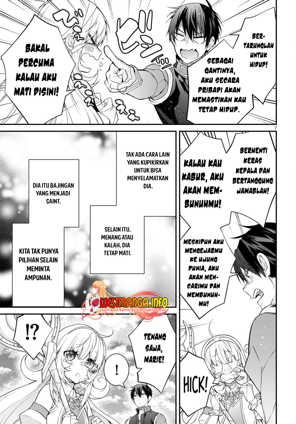 Otome Game Sekai wa Mob ni Kibishii Sekai Desu Chapter 57 Gambar 8