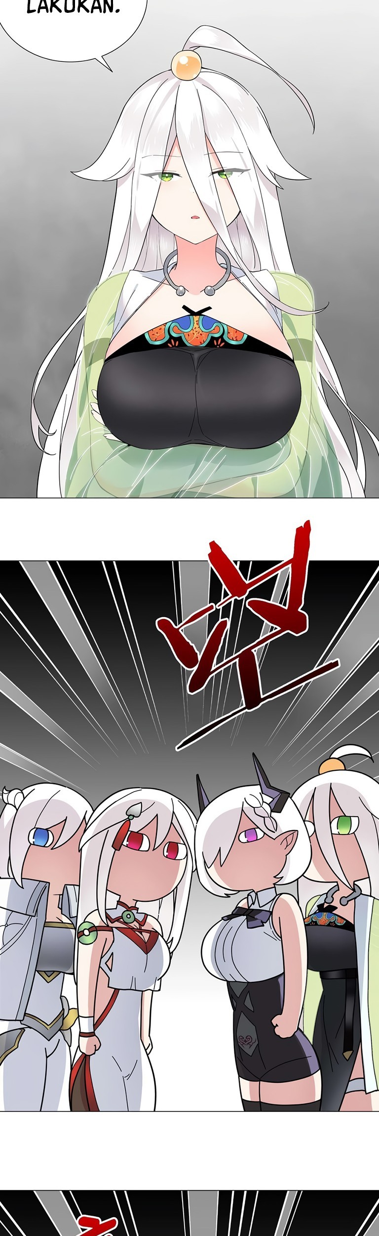 My Harem Grew So Large, I Was Forced to Ascend Chapter 72 Gambar 76