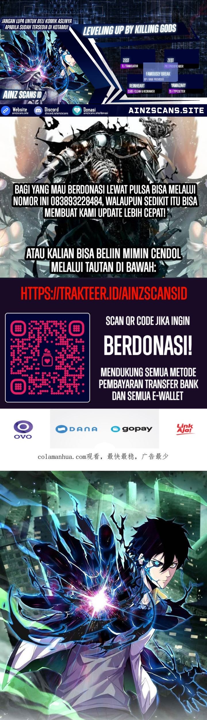 Baca Komik Leveling Up By Killing Gods Chapter 20 Gambar 1