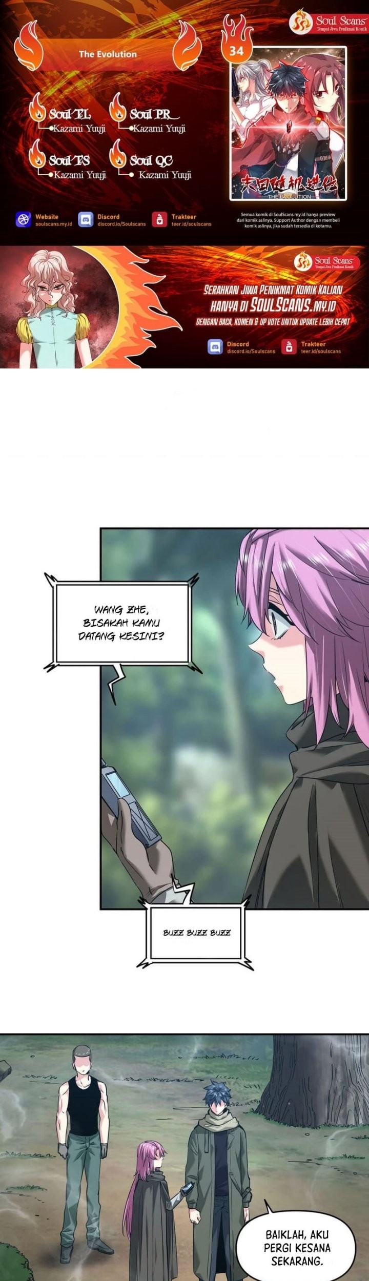 Baca Komik The Evolution Chapter 34 Gambar 1