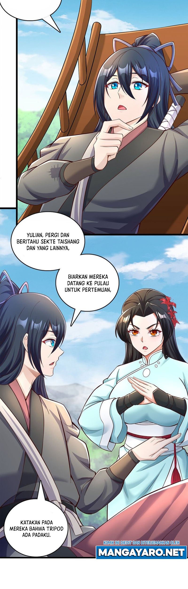 With a Sword Domain, I Can Become the Sword Saint Chapter 59 Gambar 23