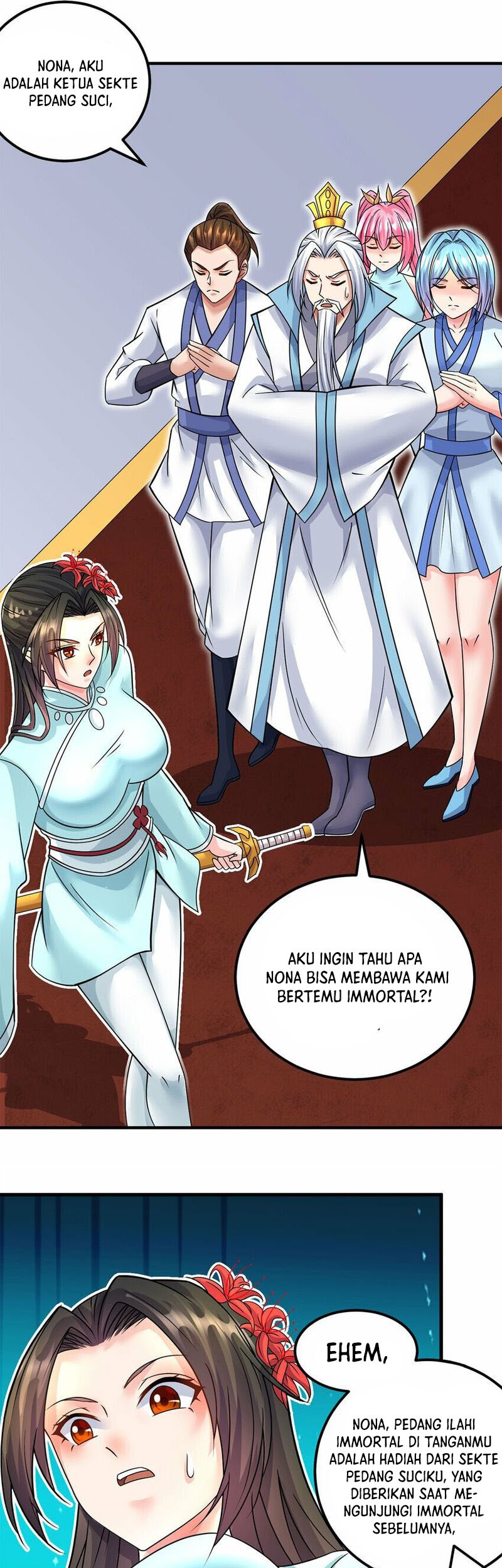 With a Sword Domain, I Can Become the Sword Saint Chapter 58 Gambar 19