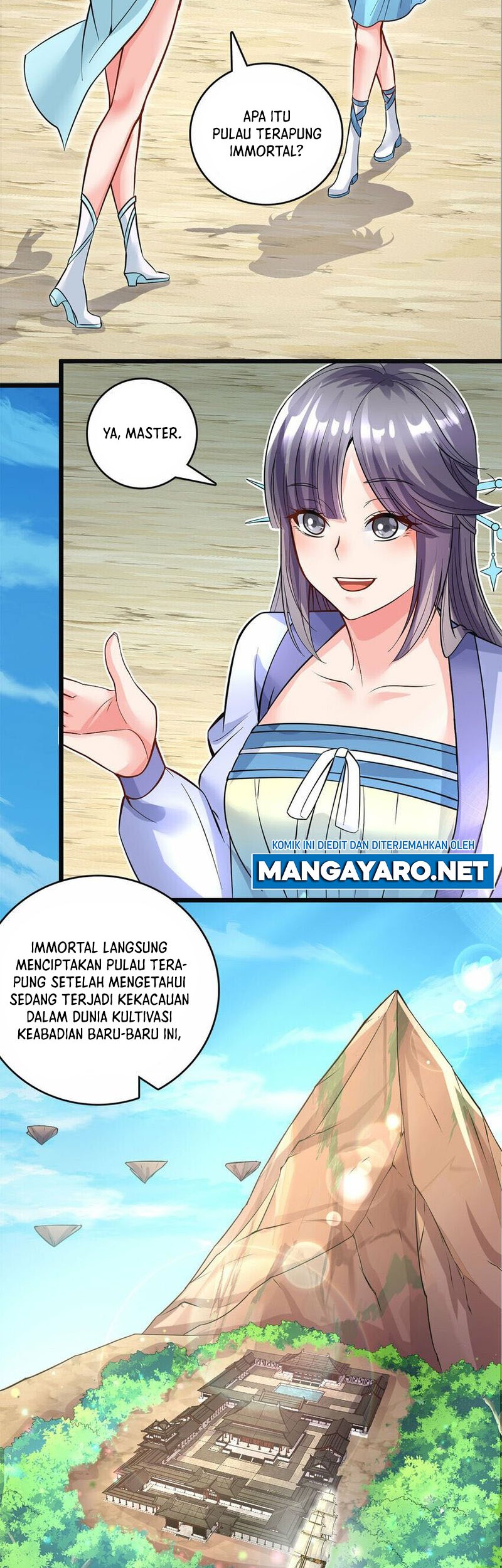 With a Sword Domain, I Can Become the Sword Saint Chapter 57 Gambar 3