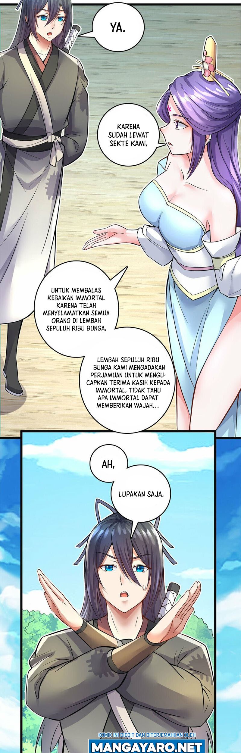 With a Sword Domain, I Can Become the Sword Saint Chapter 57 Gambar 8