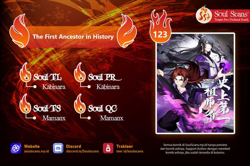 Baca Komik The First Ancestor in History Chapter 123 Gambar 1