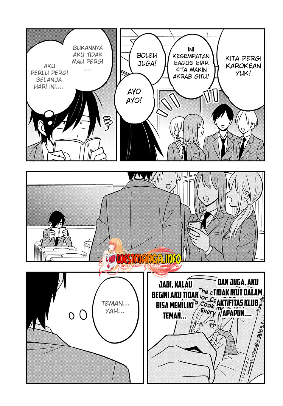 Inkya de Wotaku de Binbou Dakedo Bijin Ojou-sama ni Osaretemasu Chapter 08 Gambar 7
