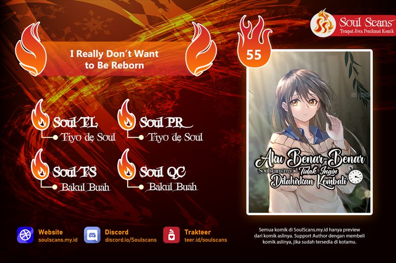 Baca Komik I Really Don’t Want to Be Reborn Chapter 55 Gambar 1