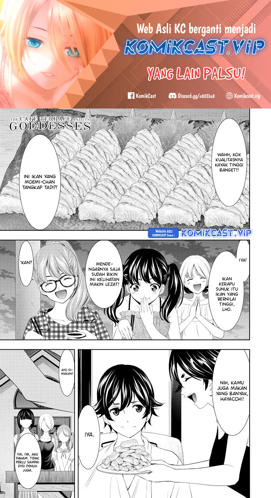 Baca  Megami no Kafeterasu (Goddess Café Terrace) Chapter 116 Gambar 2