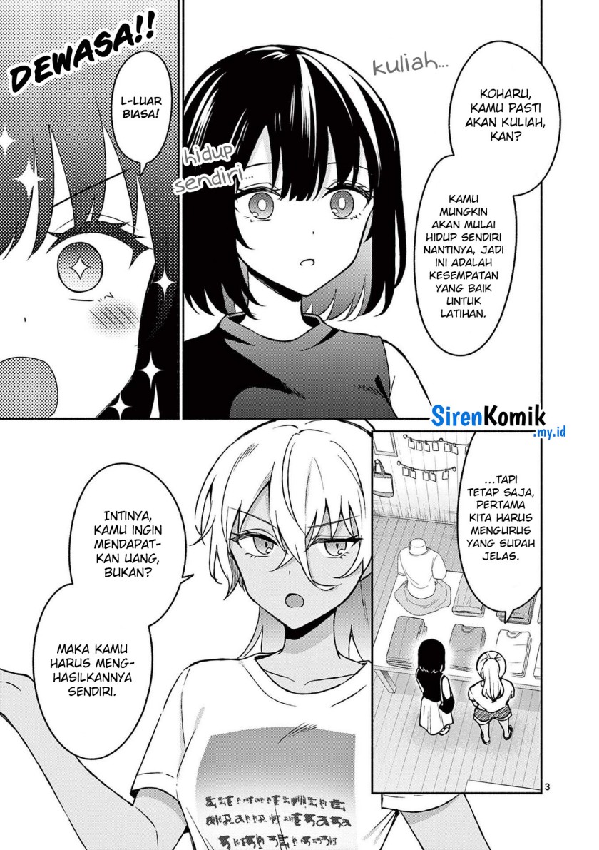 Shiotaiou no Sato-san ga Ore ni dake Amai Chapter 34 Gambar 4