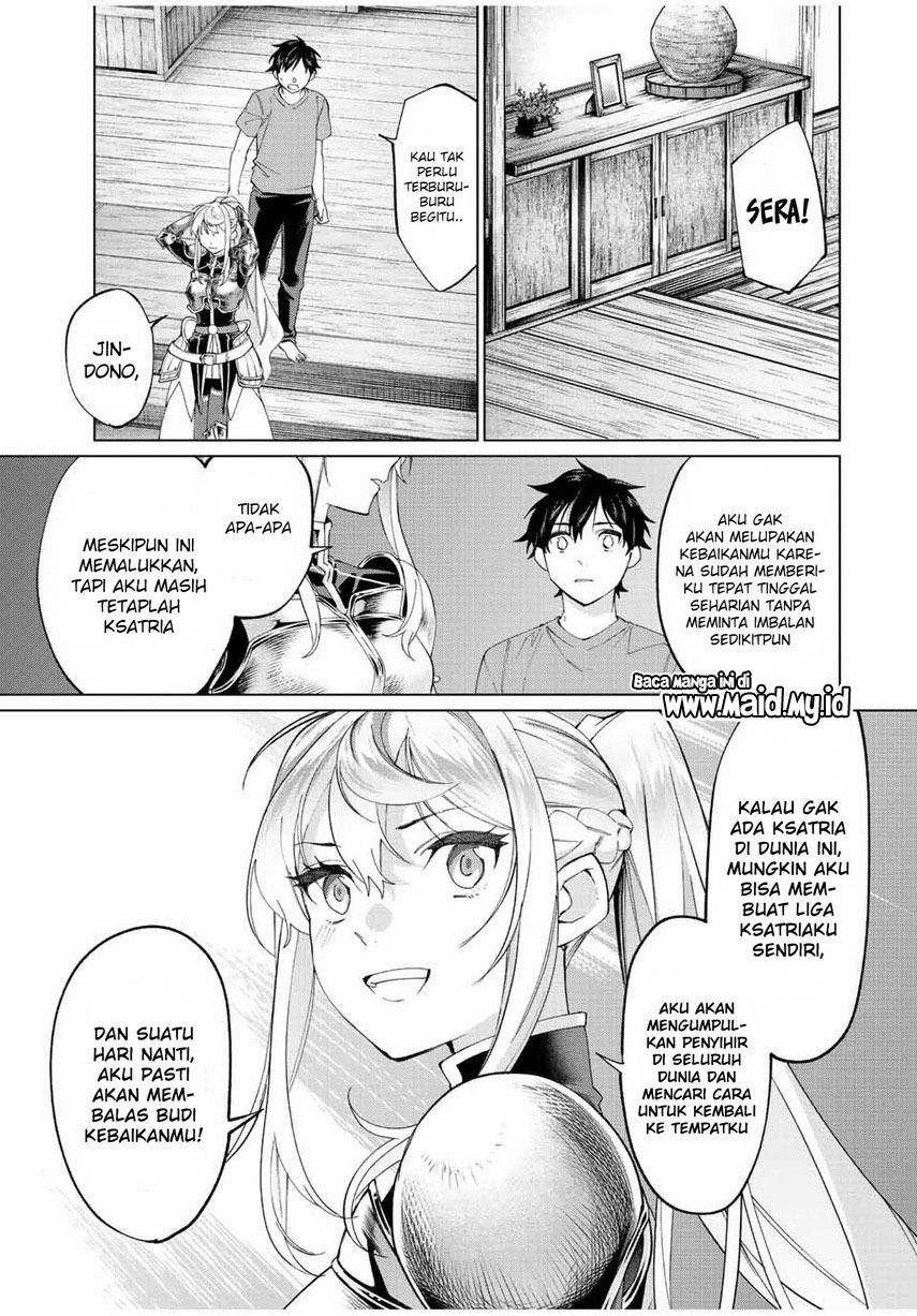 Tanbo de Hirotta Onna Kishi, Inaka de Ore no Yome da to Omowareteiru Chapter 07 Gambar 13