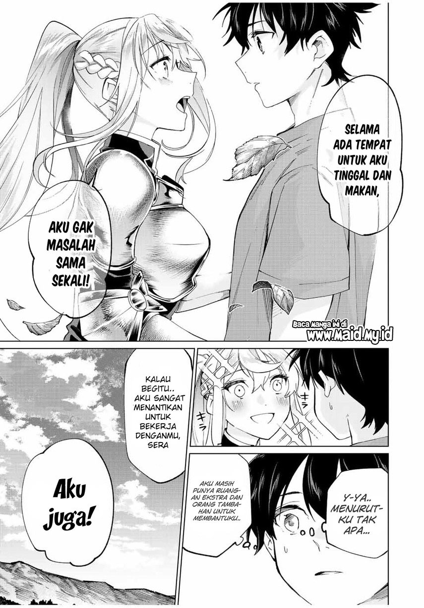 Tanbo de Hirotta Onna Kishi, Inaka de Ore no Yome da to Omowareteiru Chapter 07 Gambar 17