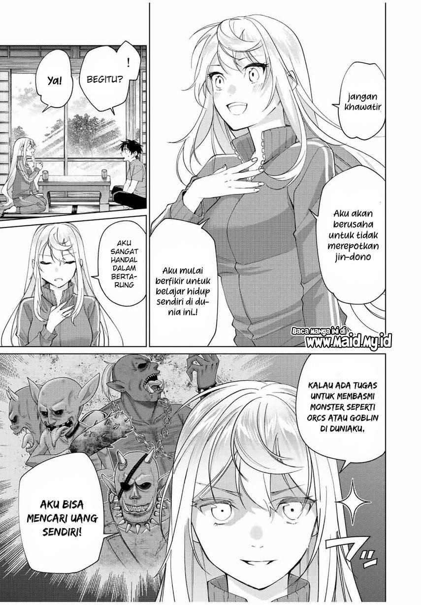 Tanbo de Hirotta Onna Kishi, Inaka de Ore no Yome da to Omowareteiru Chapter 07 Gambar 9