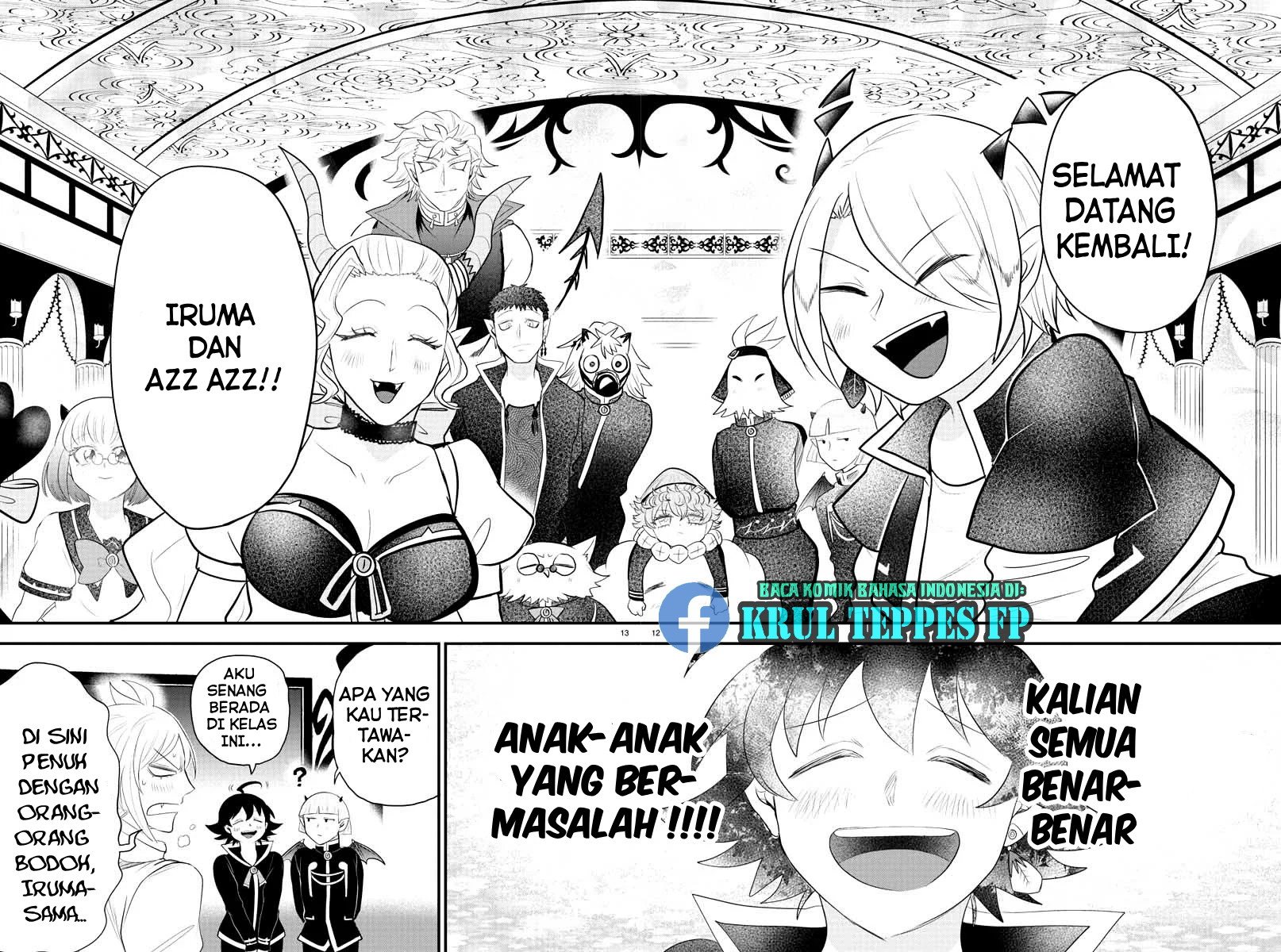 Mairimashita! Iruma-kun Chapter 309 Gambar 13