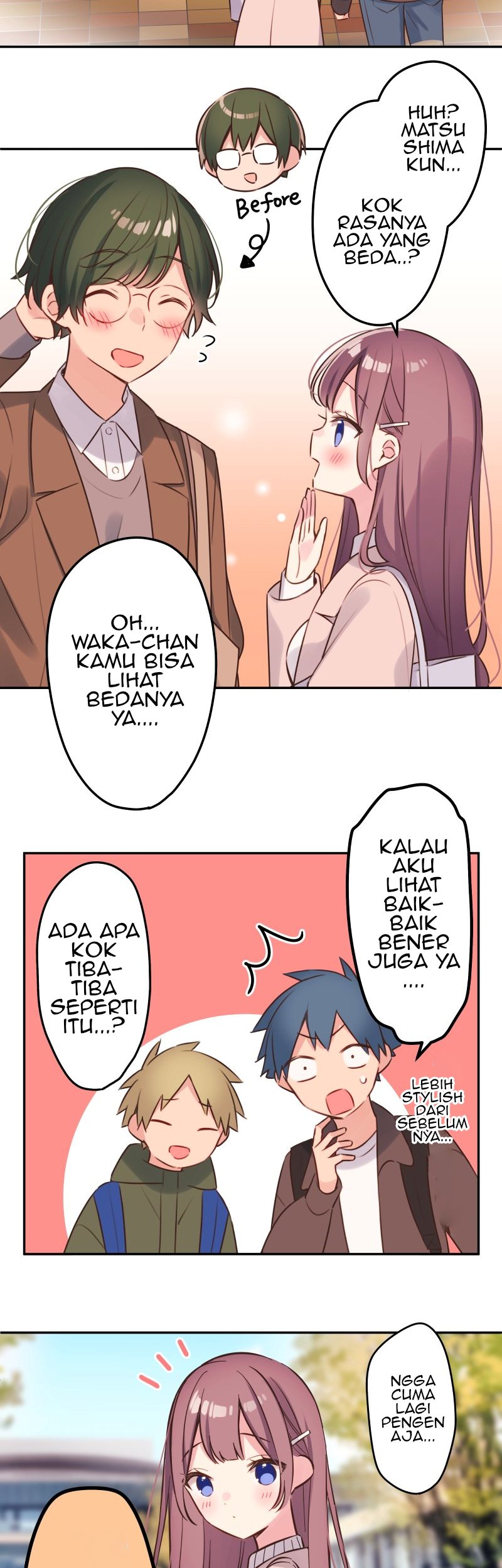 Waka-chan Is Flirty Again Chapter 110 Gambar 12