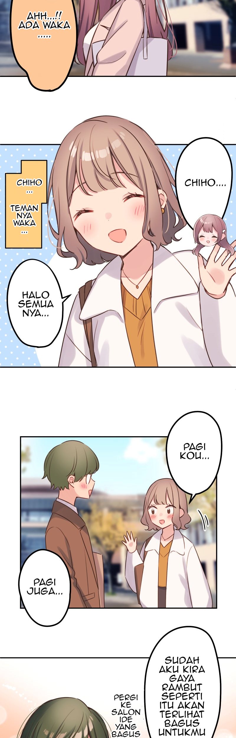 Waka-chan Is Flirty Again Chapter 110 Gambar 13