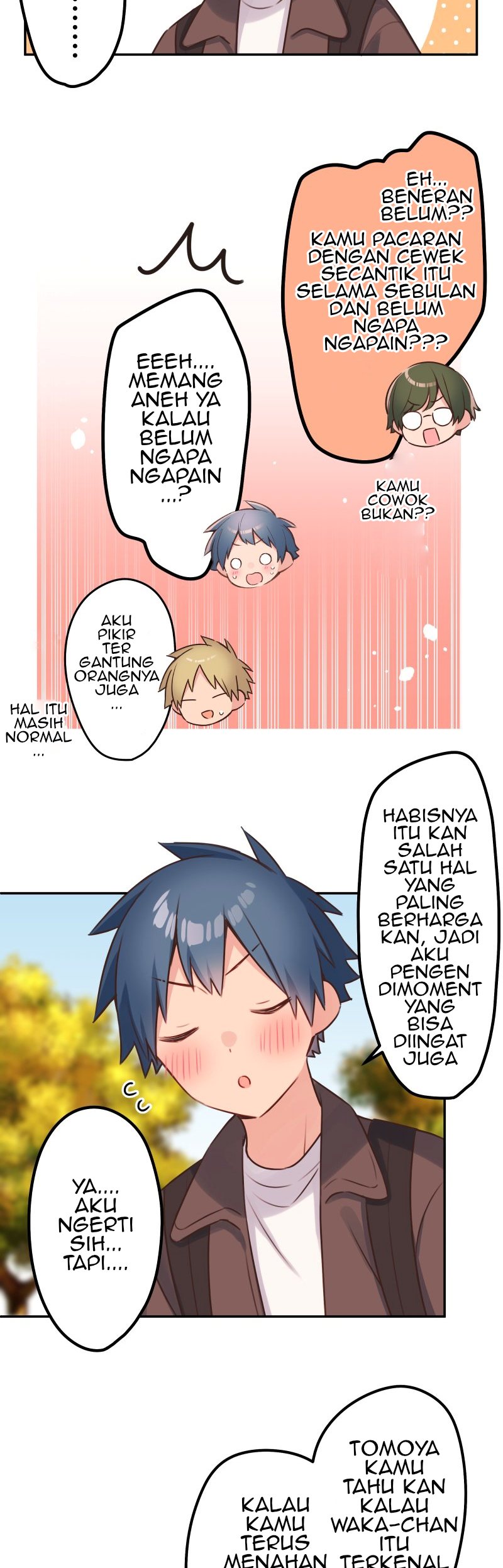 Waka-chan Is Flirty Again Chapter 110 Gambar 20
