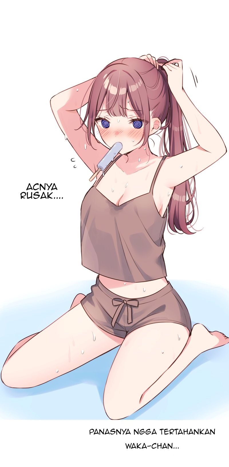Waka-chan Is Flirty Again Chapter 110 Gambar 38