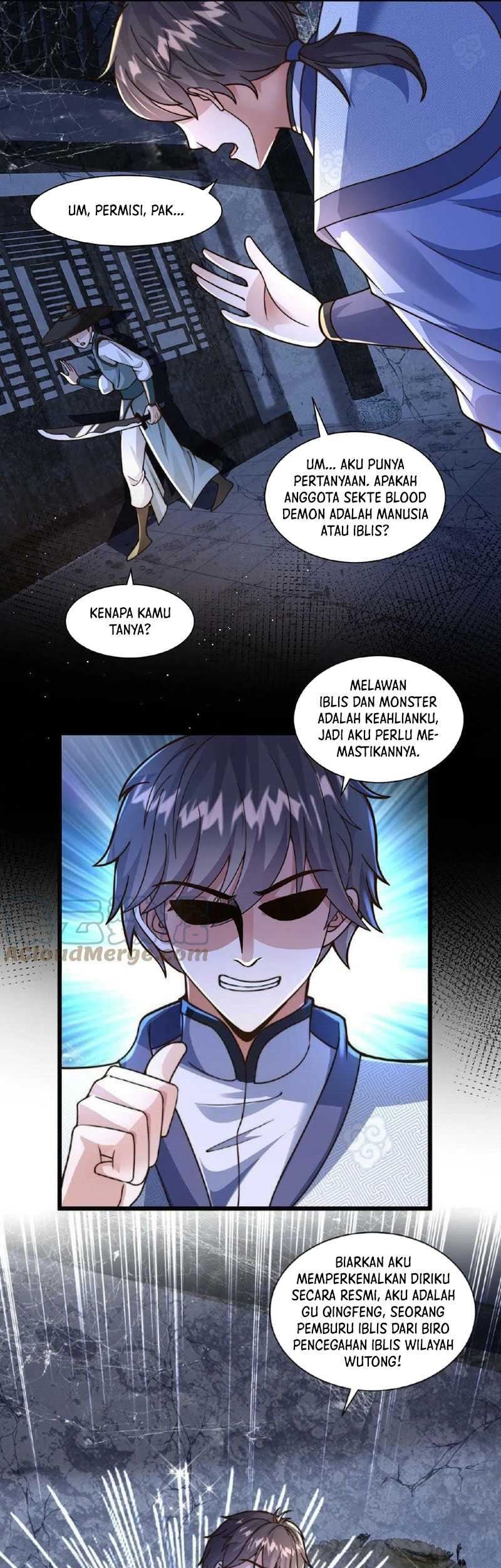 I Am Using My Body As Bait For Demons At The Demon Suppression Bureau Chapter 19 Gambar 8