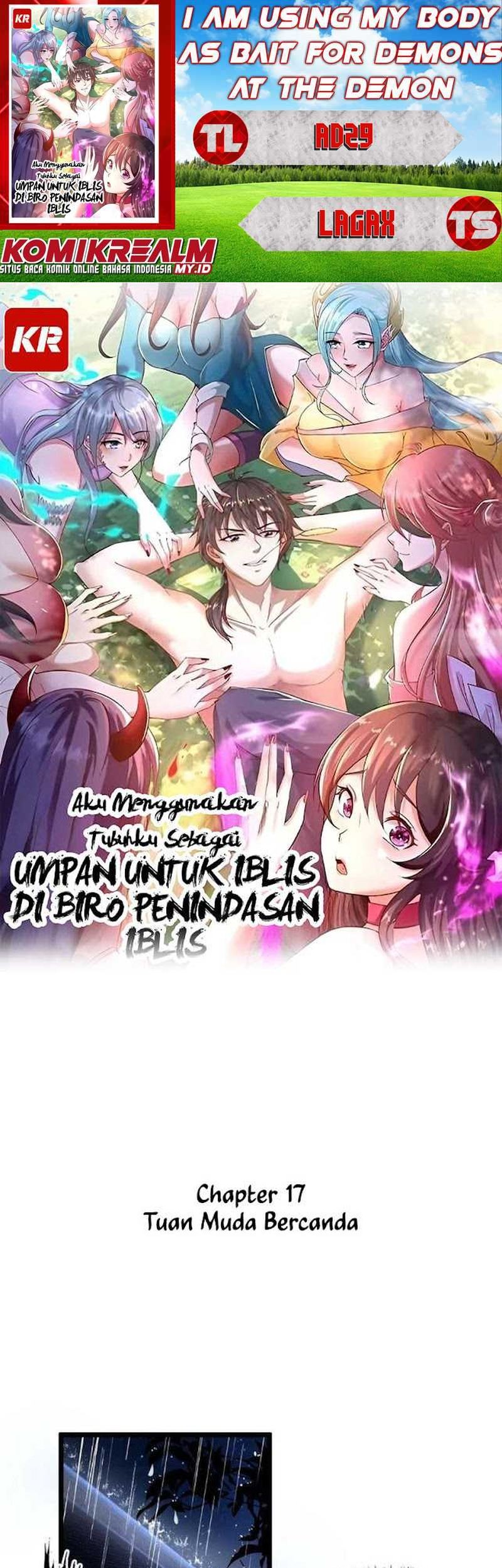 Baca Komik I Am Using My Body As Bait For Demons At The Demon Suppression Bureau Chapter 17 Gambar 1