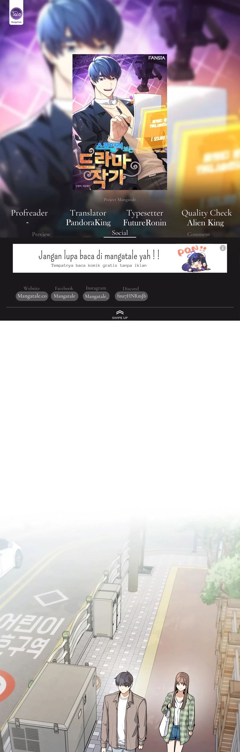 Baca Komik Drama Writer Who Reads Spoilers Chapter 18 Gambar 1